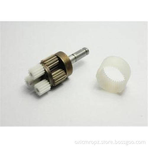 D Shape Shaft brushed metal gearbox , low rpm gear motor fo